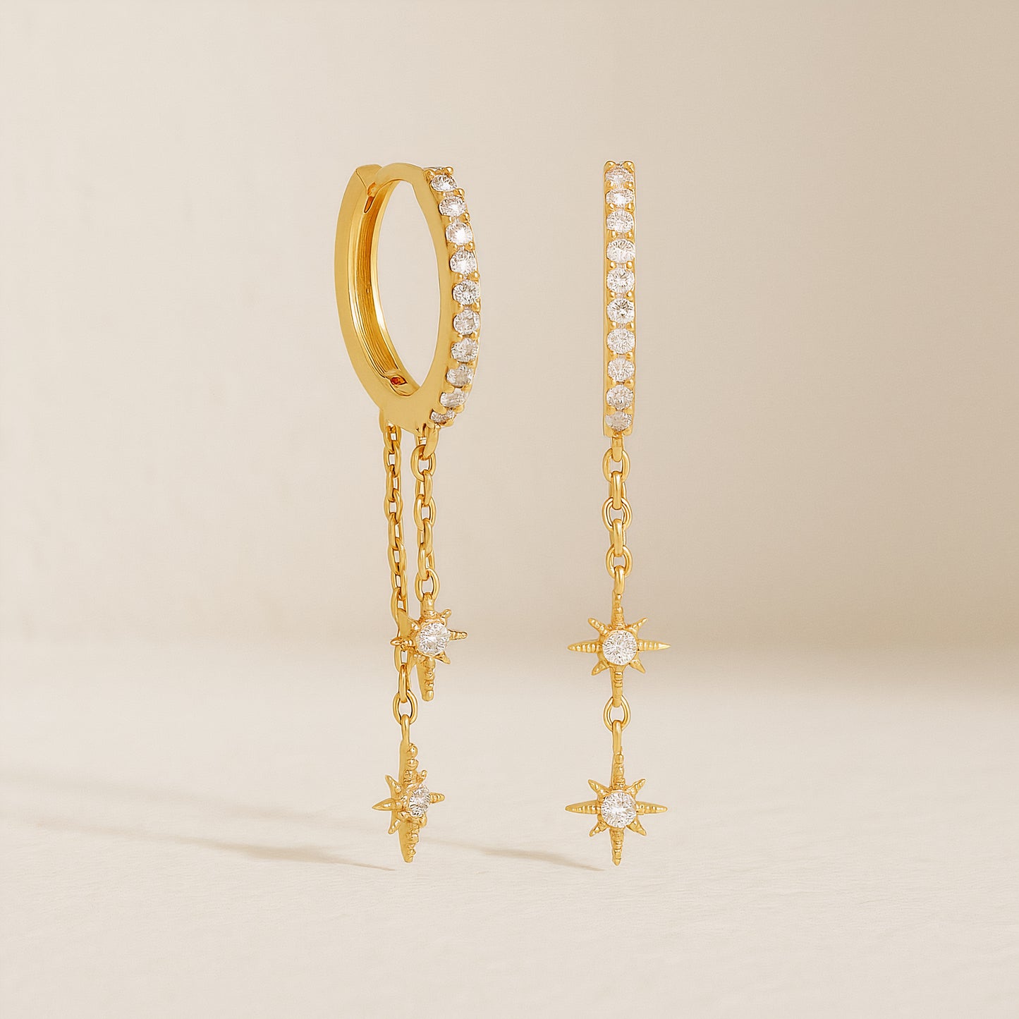 Minimalistische Oorbellen set - Demi