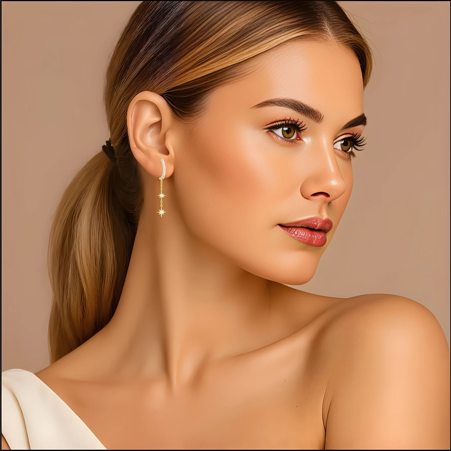 Minimalistische Oorbellen set - Demi