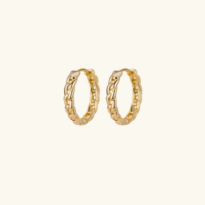 Ketting Hoepel Oorbellen - Susan