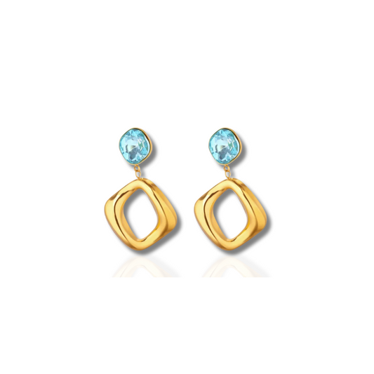 Classic Irreguliere Zircon Oorbellen - Veronica