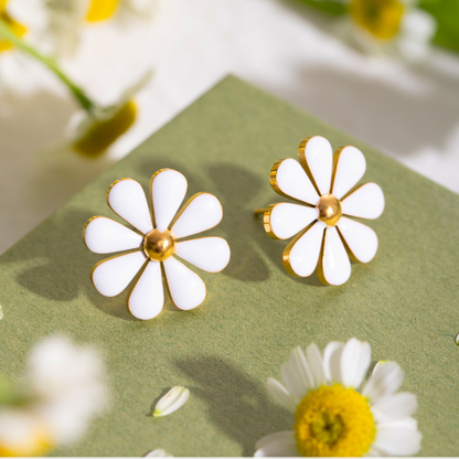 Elegante Bloem Stud Oorbellen - Everly
