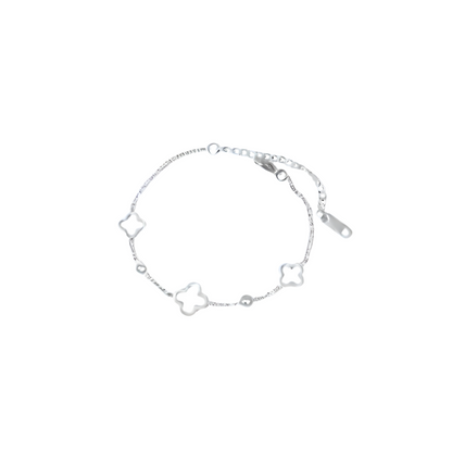 Armband met open klavertjes - Senna