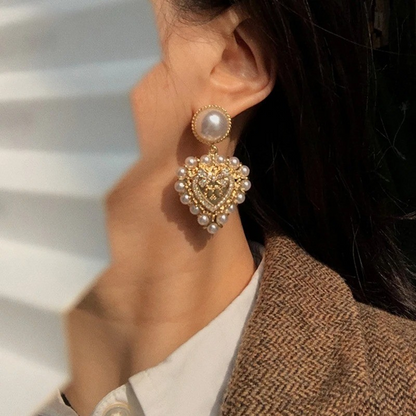 Vintage Barok Parel Oorbellen - Yara