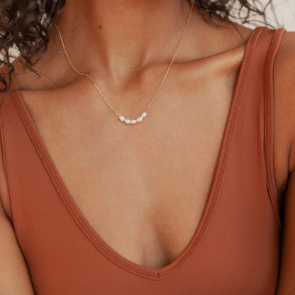 Verse Vijf-Parels Ketting - Victoria