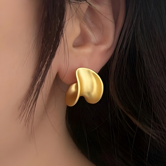 Curve Stud Oorbellen - Erin