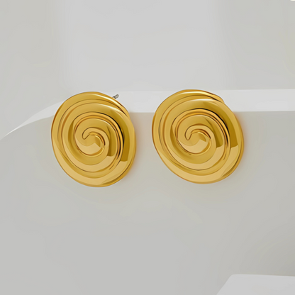 Elegante Spiraal Oorbellen - Kiki