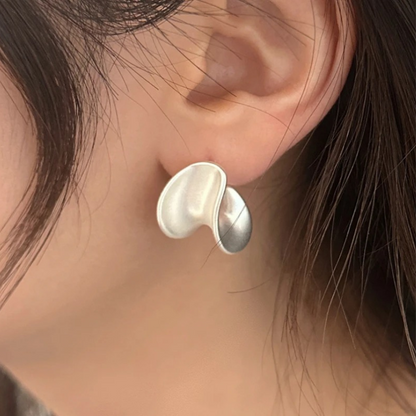 Curve Stud Oorbellen - Erin