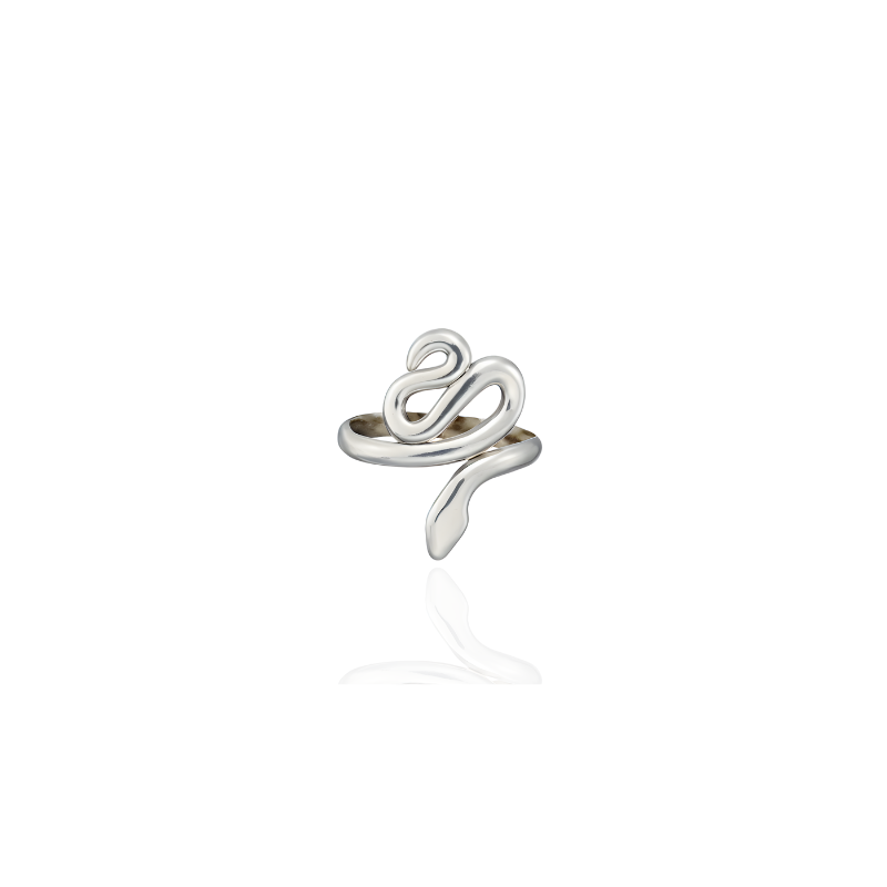 Vergulde Vintage Gothic Slang Verstelbare Ringen - Suzanne