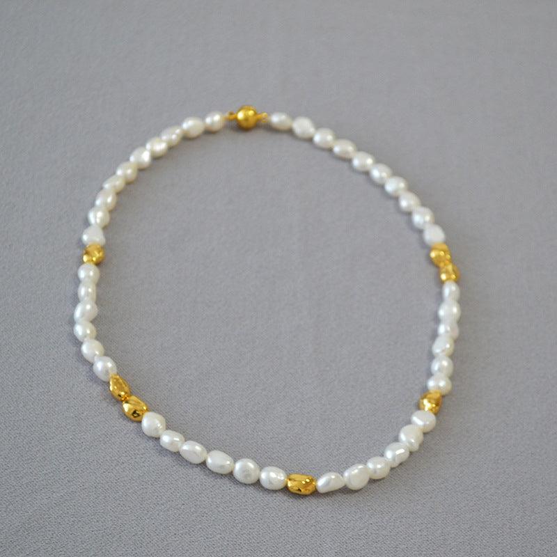 Onregelmatige Barok Parelketting - Jantine