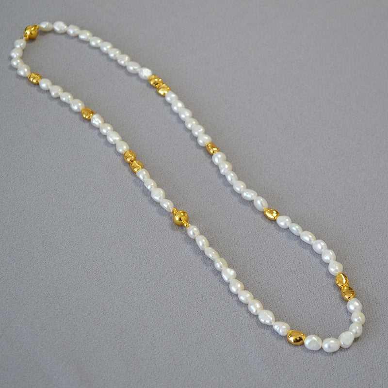 Onregelmatige Barok Parelketting - Jantine
