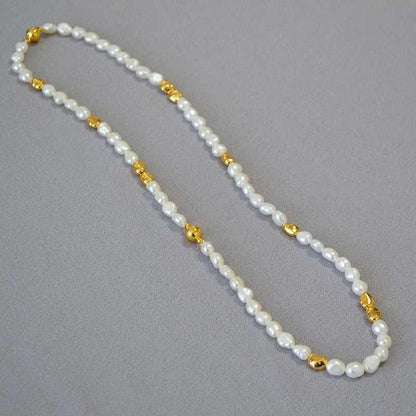 Onregelmatige Barok Parelketting - Jantine