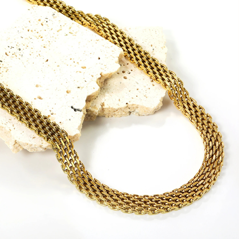 Chunky Schakelketting van Gaas - Kelsey