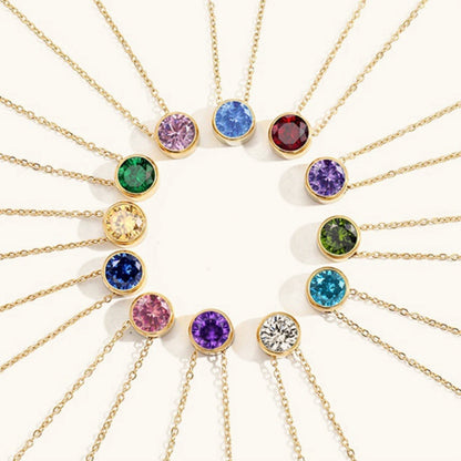 Geboortesteen Ketting - Amelia