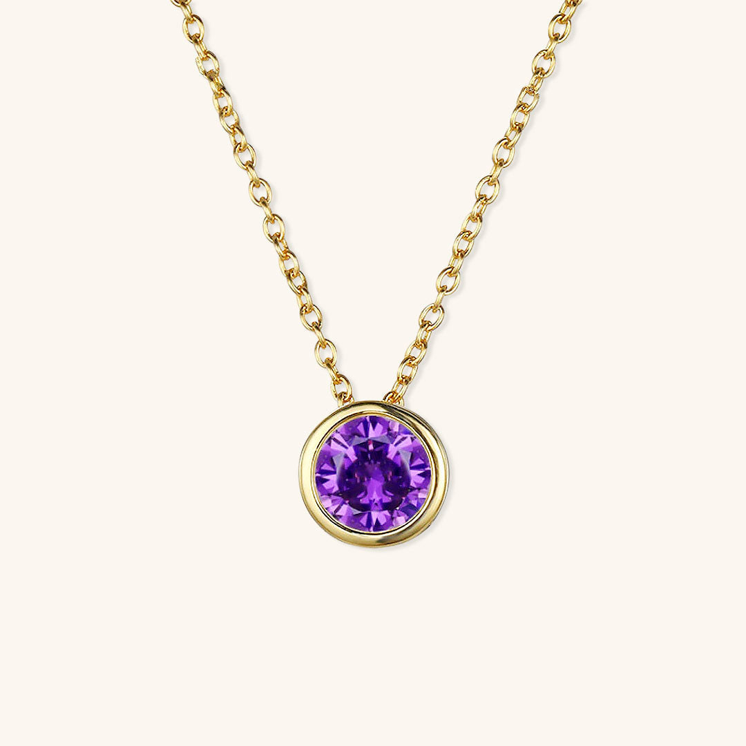 Geboortesteen Ketting - Amelia