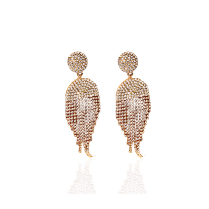 Oorbellen met Strass en Kwastjes - Malia