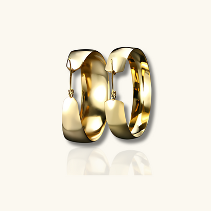 Gouden Hoop Oorbellen - Dessie