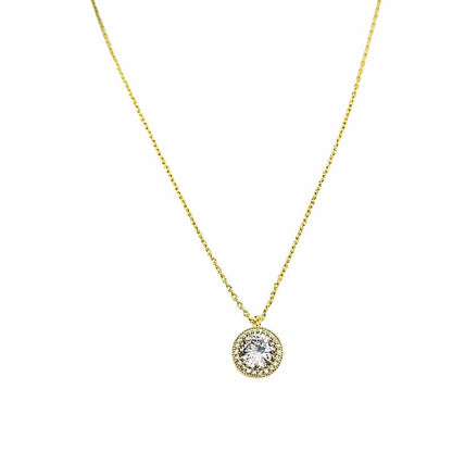 Luxe Zirkoon Hanger Ketting - Femke