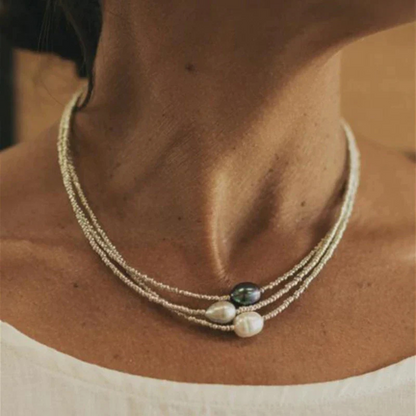 Onregelmatige Barok Parelketting - Jantine