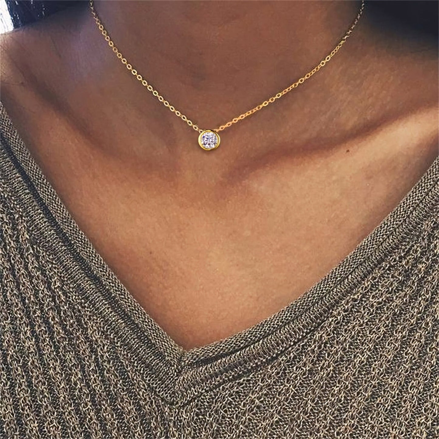 Geboortesteen Ketting - Amelia